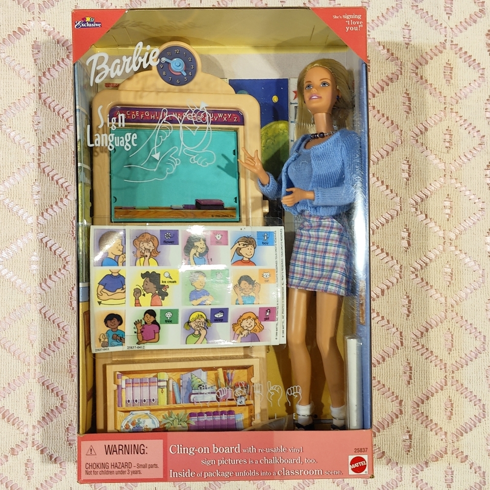 Sign language barbie